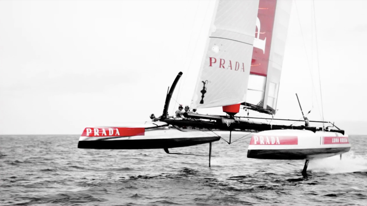 Prada — Luna Rossa Sport — production still by No Fat Creative